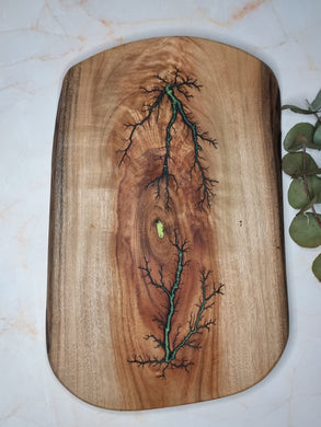 #LBG1 Lightning Burning Resin Camphor Laurel Charcuterie Board