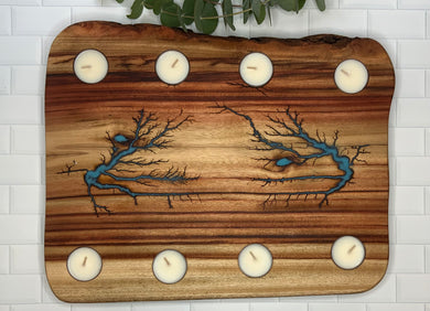 #NC3 Organic-shaped candle holder