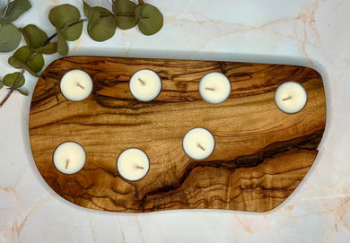 #NC2 Organic-shaped candle holder