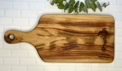 #E15 Camphor Laurel Chopping or Charcuterie Board - Engraved