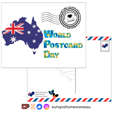 Australia - World Postcard Day - Digital Download