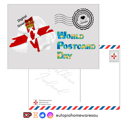 Northern Ireland - World Postcard Day - Digital Download