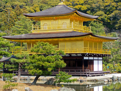 Golden Pavilion Kyoto Postcard