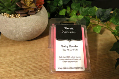 Soy wax clam shell melts